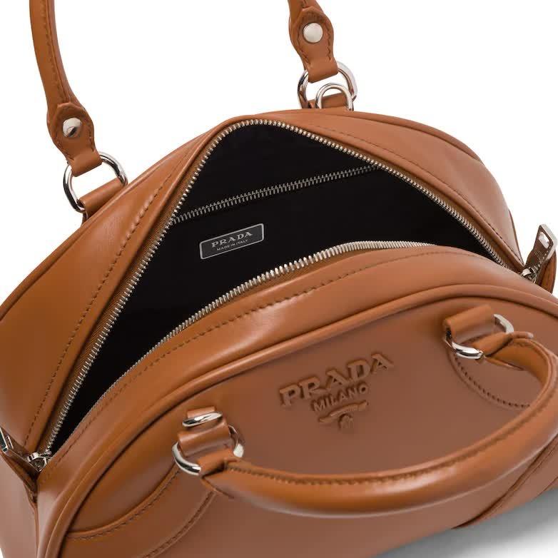Leather Bowling Bag