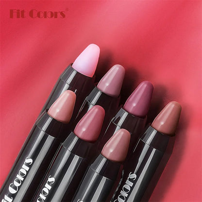 velvet matte lipstick pencil waterproof 8 colors