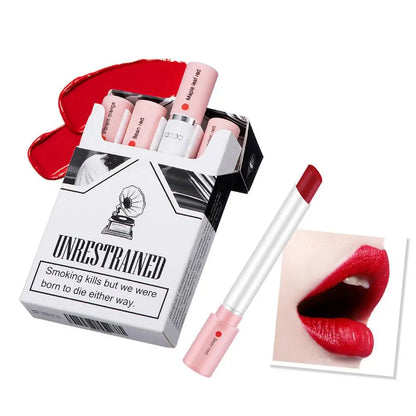 cigarette lipstick set matte waterproof 4 colors