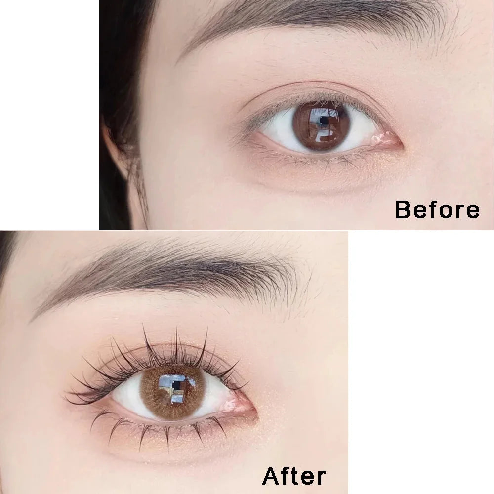 j curl v shape black under eyelash extension