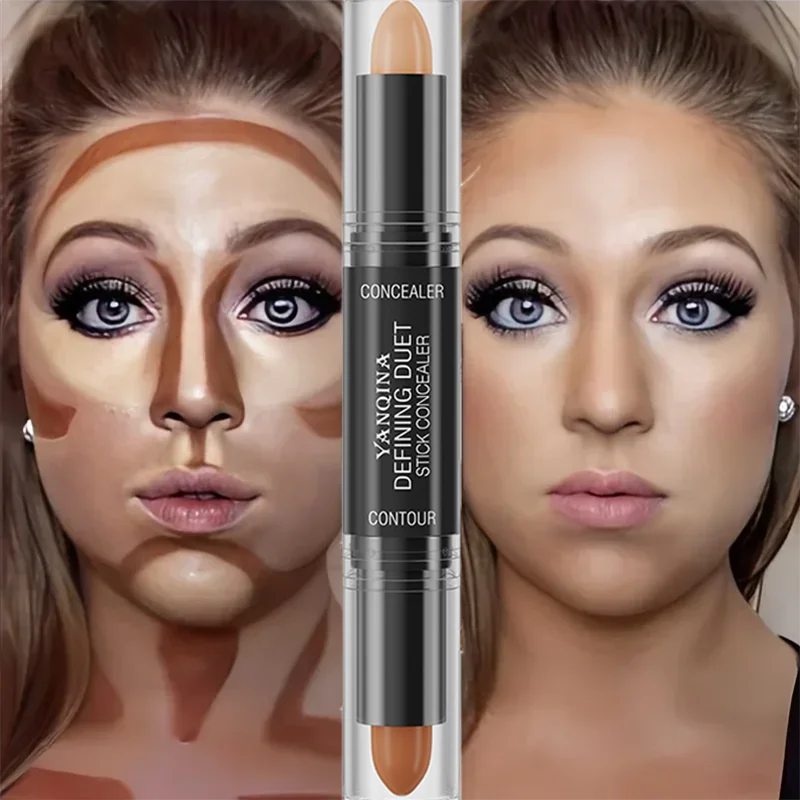 face foundation concealer pen and highlight stick