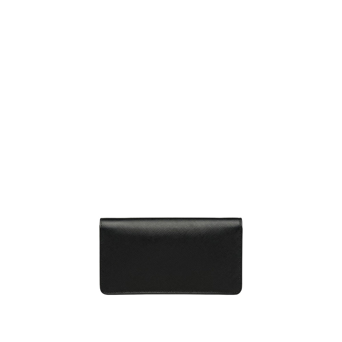 Saffiano Leather Continental Mini Clutch Bag